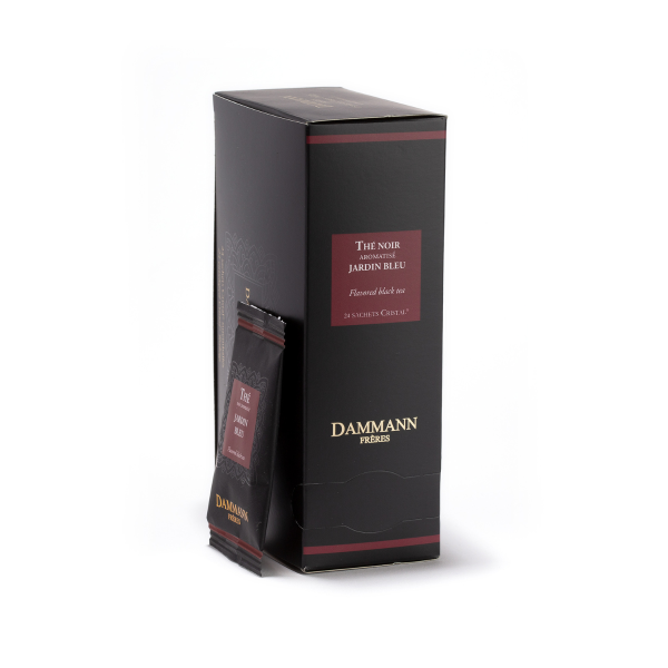 Dammann Jardin Bleu Black Tea Rhubarb Strawberry